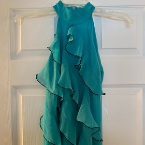 IZ Bayer aqua blue top